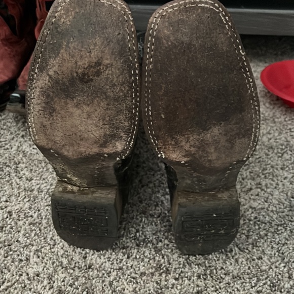 Corral Python Inlay Cowboy Boots - Picture 4 of 5